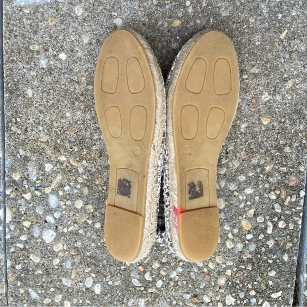 Vince python espadrilles
